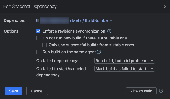 How to make a common build number on TeamCity build chains (for your Unity project)